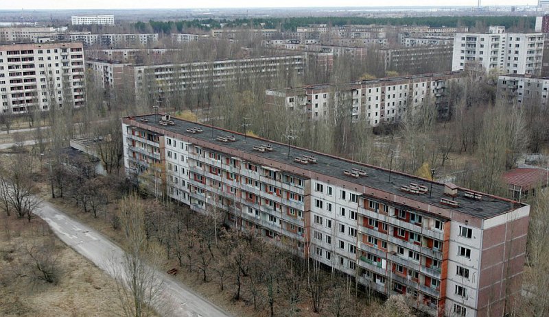 Чернобыль город-призрак