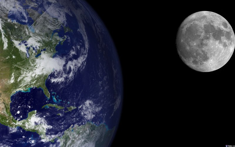 Влияние Луны на землю