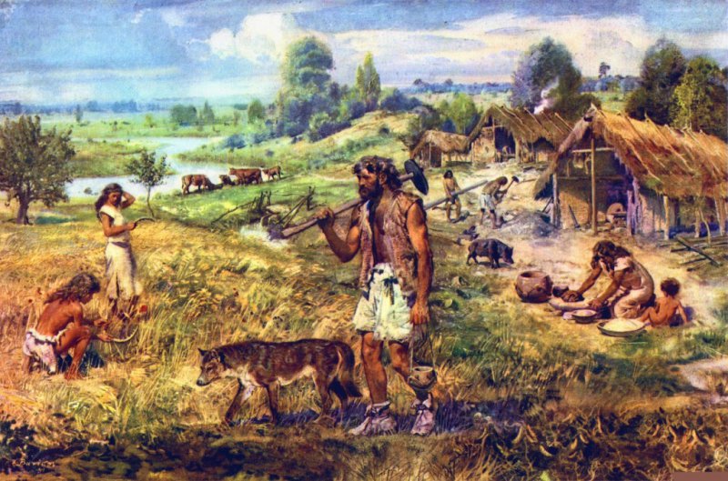 Жизнь первых людей на земле